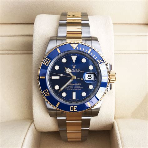 1991 rolex submariner two tone|rolex 116613lb 0005.